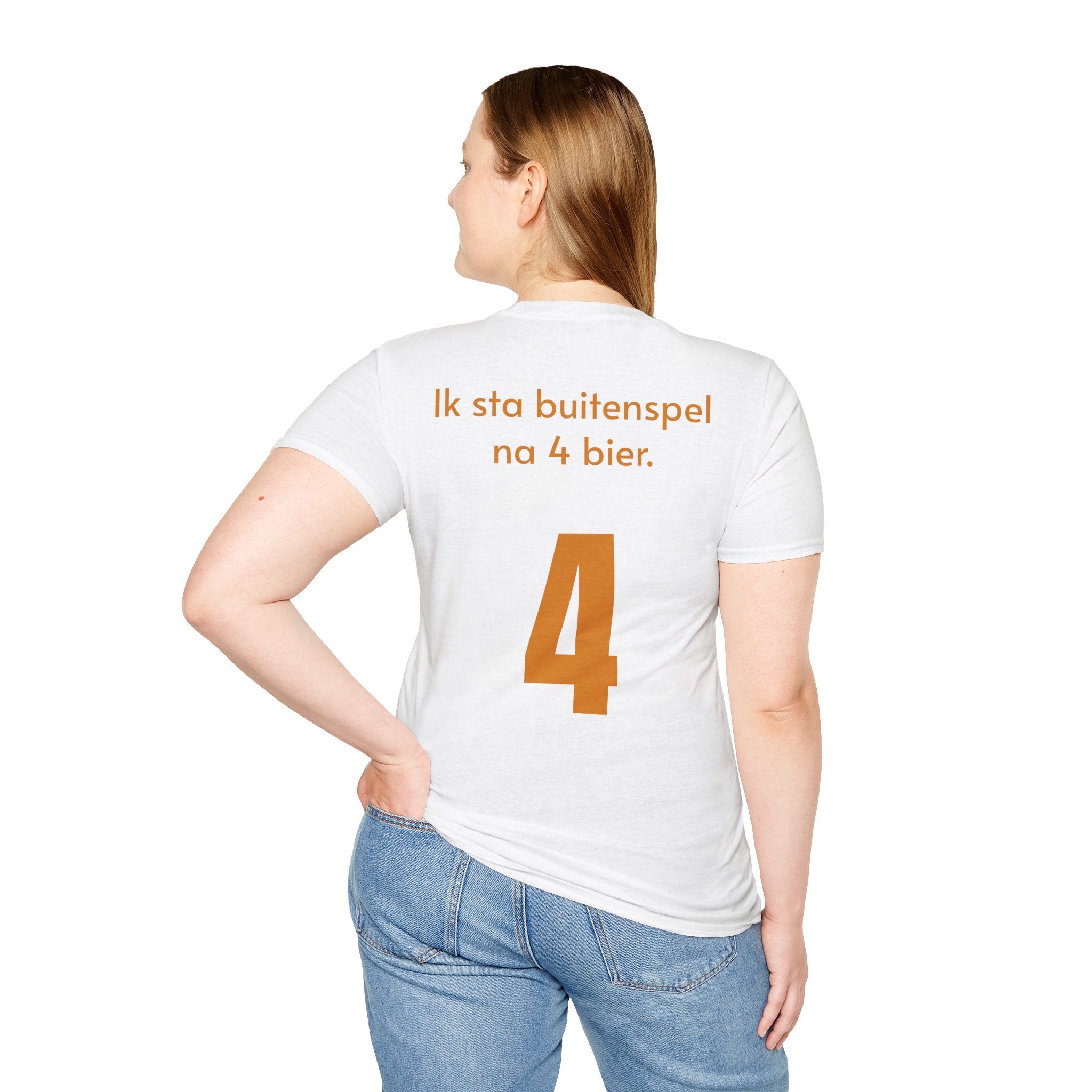 Ik sta buitenspel na 4 bier - WK 2026 shirt