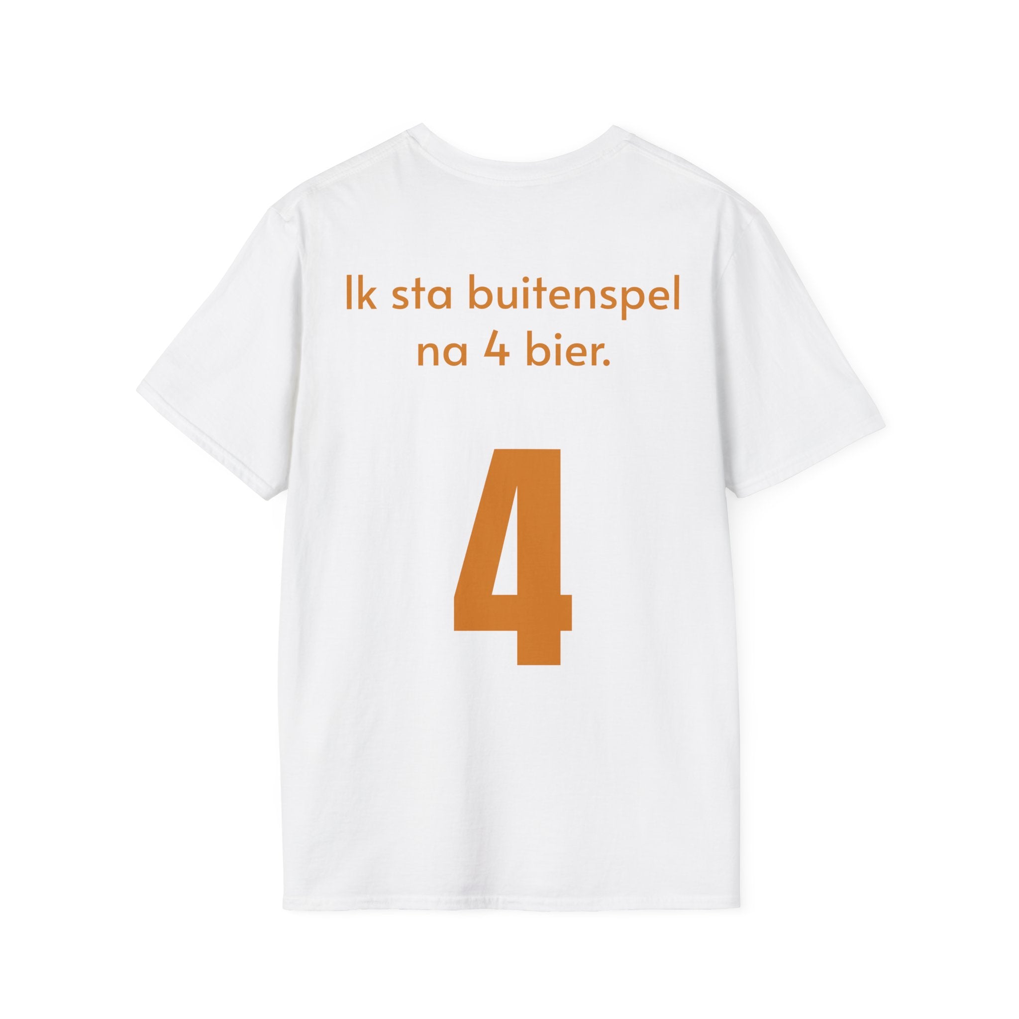 Ik sta buitenspel na 4 bier - WK 2026 shirt